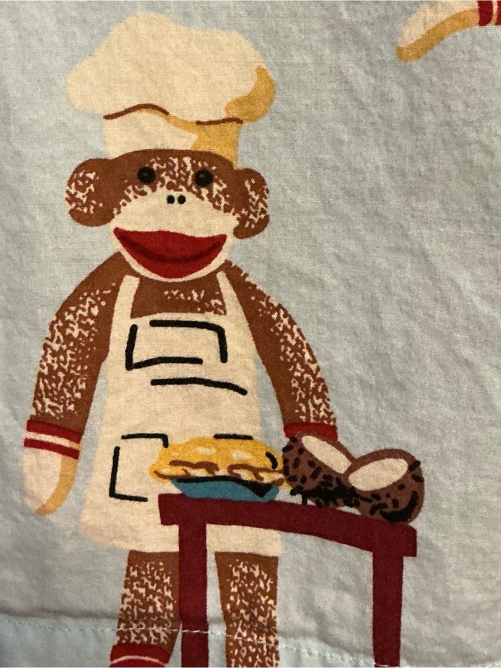 Nick & Nora Monkeys Pajama Top - Med View 4